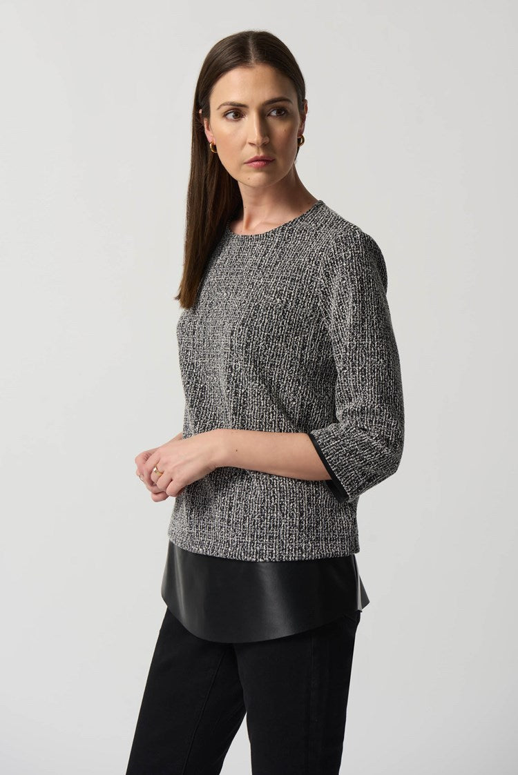 Joseph Ribkoff Boxy Color Block Sweater – Mieka Boutique