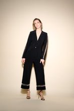 Load image into Gallery viewer, rhinestone detailing,Joseph Ribkoff culotte pants Workwear, petite blouse, Plus size, Textured, Modern, Stylish , NY, Long Island Mieka Fashion Long Island Women's Clothing Joseph Ribkoff Long Island Boutique Apparel