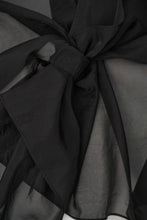 Load image into Gallery viewer, Draped Organza Asymmetric Cover-Up