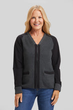 Load image into Gallery viewer, Peace of Cloth 2 Tone Ribbed V-neck Cardigan. Fashion Boutique Long Island, Woodbury, Greenvale, New York. High-end women's fashion Long Island Designer clothing Woodbury NY Luxury women's clothing Greenvale Fashion boutiques on Long Island Women's designer fashion stores Woodbury NY fashion. Designer Boutique