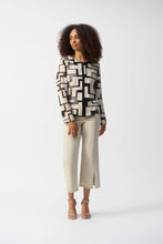 Load image into Gallery viewer, Mesh and laser-cut leatherette come together to create a unique jacket that's bold and fresh. Crafted with a crew neckline and a zip-front closure, this quintessential JR piece is destined to be your outfit's main attraction.