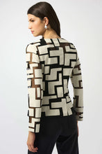 Load image into Gallery viewer, Mesh and laser-cut leatherette come together to create a unique jacket that's bold and fresh. Crafted with a crew neckline and a zip-front closure, this quintessential JR piece is destined to be your outfit's main attraction.