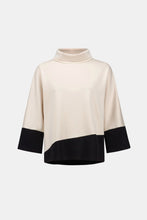 Load image into Gallery viewer, Scuba Jersey Color Block Trapeze Top