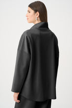 Load image into Gallery viewer, Scuba Jersey Funnel-Neck Boxy Jacket