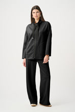 Load image into Gallery viewer, Scuba Jersey Funnel-Neck Boxy Jacket