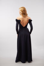 Load image into Gallery viewer, Olga Banartsev EVENING DRESSES, EVENING GOWNS, GOWNS, LONG DRESS, MOTHER OF THE BRIDE DRESS, MOTHER OF THE GROOM DRESS, WEDDING GUEST DRESSES, Long Island, New York, Plus size Mother of the Bride gowns near me, Woodbury Glen Cove Mother of the Bride dresses tea length, Macy's Mother Nordstrom Mother of the Bride, David's Bridal