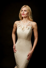 Load image into Gallery viewer, Olga Banartsev EVENING DRESSES, EVENING GOWNS, GOWNS, LONG DRESS, MOTHER OF THE BRIDE DRESS, MOTHER OF THE GROOM DRESS, WEDDING GUEST DRESSES, Long Island, New York, Plus size Mother of the Bride gowns near me, Woodbury Glen Cove Mother of the Bride dresses tea length, Macy's Mother Nordstrom Mother of the Bride, David's Bridal