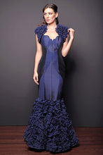 Load image into Gallery viewer, Olga Banartsev EVENING DRESSES, EVENING GOWNS, GOWNS, LONG DRESS, MOTHER OF THE BRIDE DRESS, MOTHER OF THE GROOM DRESS, WEDDING GUEST DRESSES, Long Island, New York, Plus size Mother of the Bride gowns near me, Woodbury Glen Cove Mother of the Bride dresses tea length, Macy's Mother Nordstrom Mother of the Bride, David's Bridal