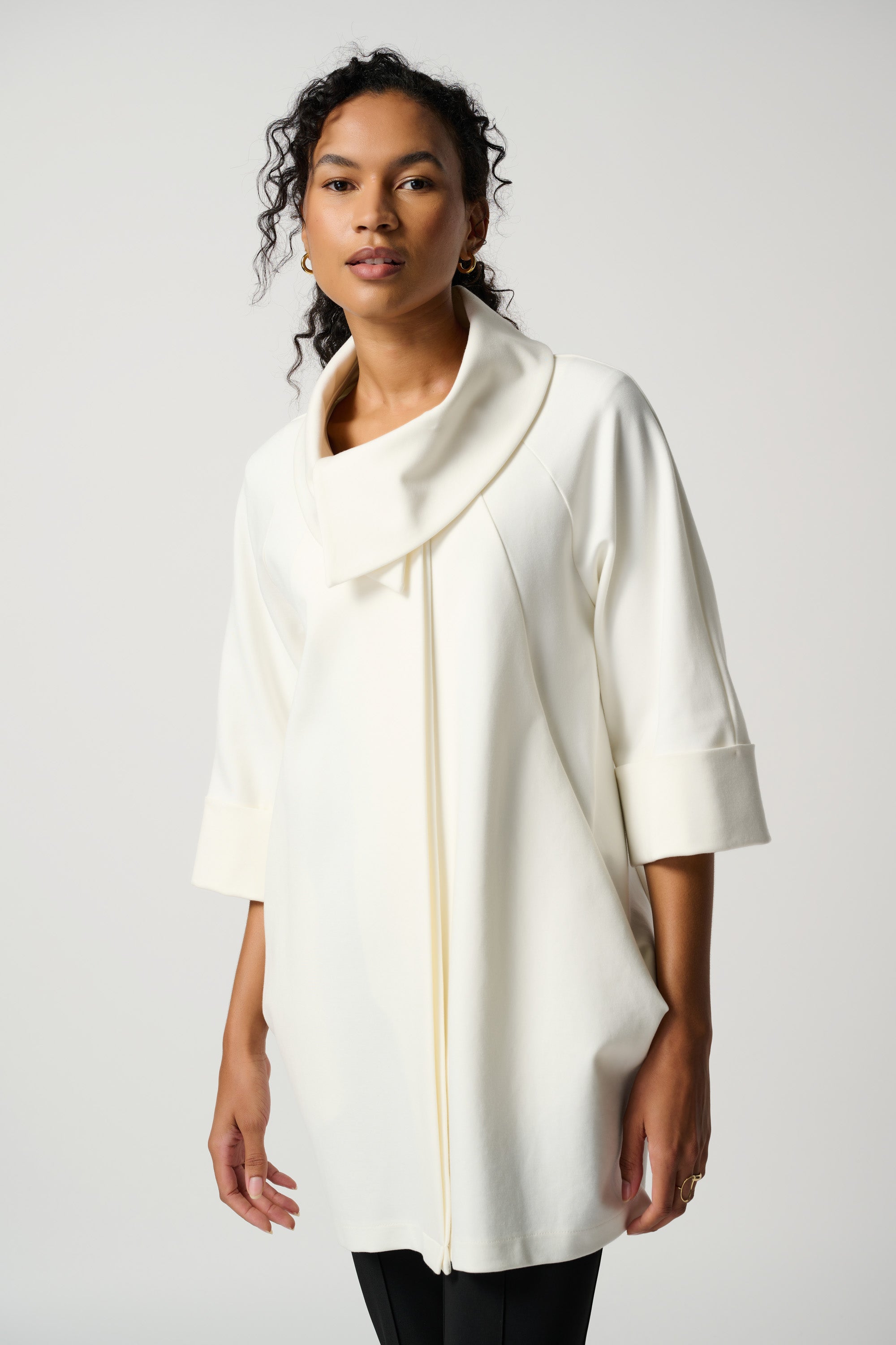 CLANE/BOA COMBINATION COCOON P COAT Wool