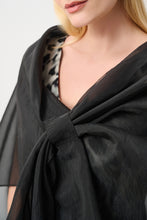 Load image into Gallery viewer, Draped Organza Asymmetric Cover-Up
