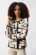 Load image into Gallery viewer, Mesh and laser-cut leatherette come together to create a unique jacket that&#39;s bold and fresh. Crafted with a crew neckline and a zip-front closure, this quintessential JR piece is destined to be your outfit&#39;s main attraction.
