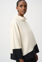 Load image into Gallery viewer, Scuba Jersey Color Block Trapeze Top
