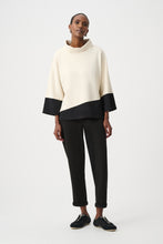 Load image into Gallery viewer, Scuba Jersey Color Block Trapeze Top
