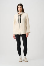 Load image into Gallery viewer, Scuba Jersey Funnel-Neck Boxy Jacket
